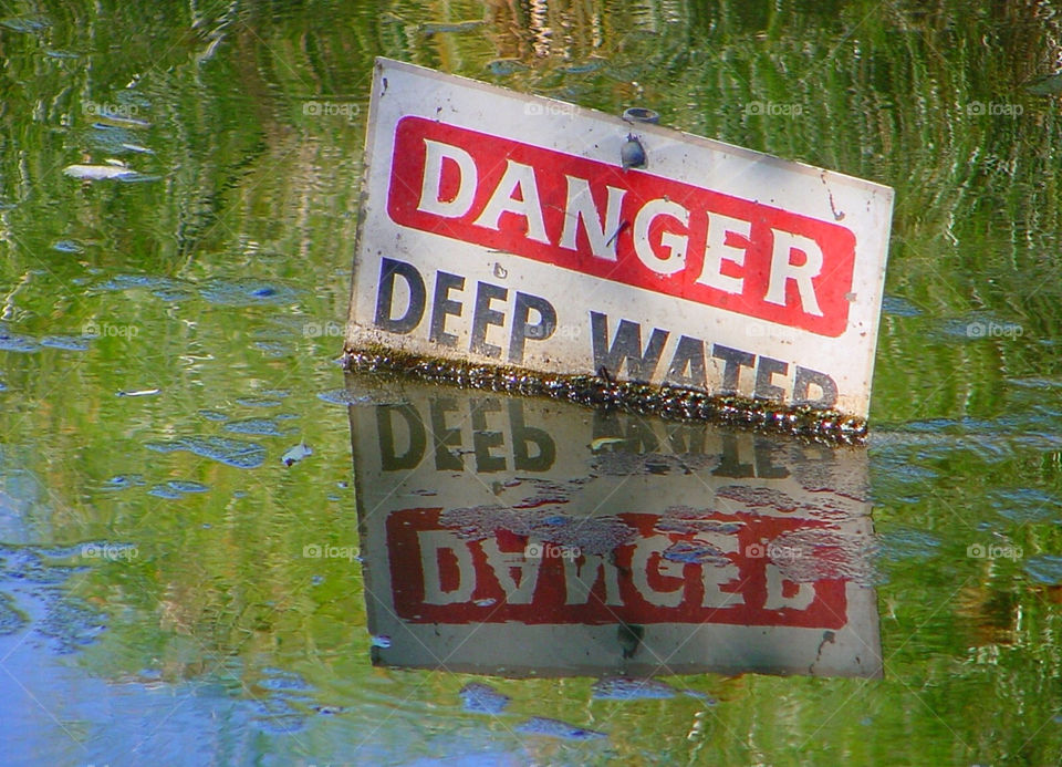 sign water funny warning by kshapley