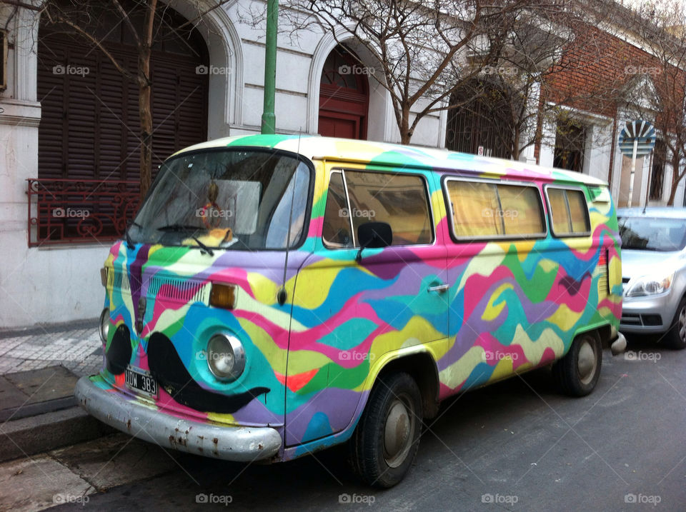 cars vw van hippie by hankhollis