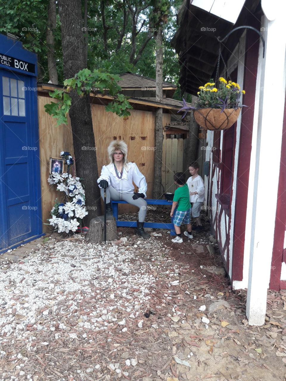 David Bowie at Ren Fest