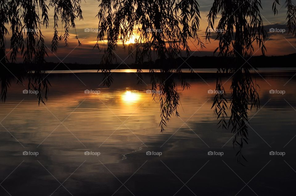 Sunset at Duck Lake