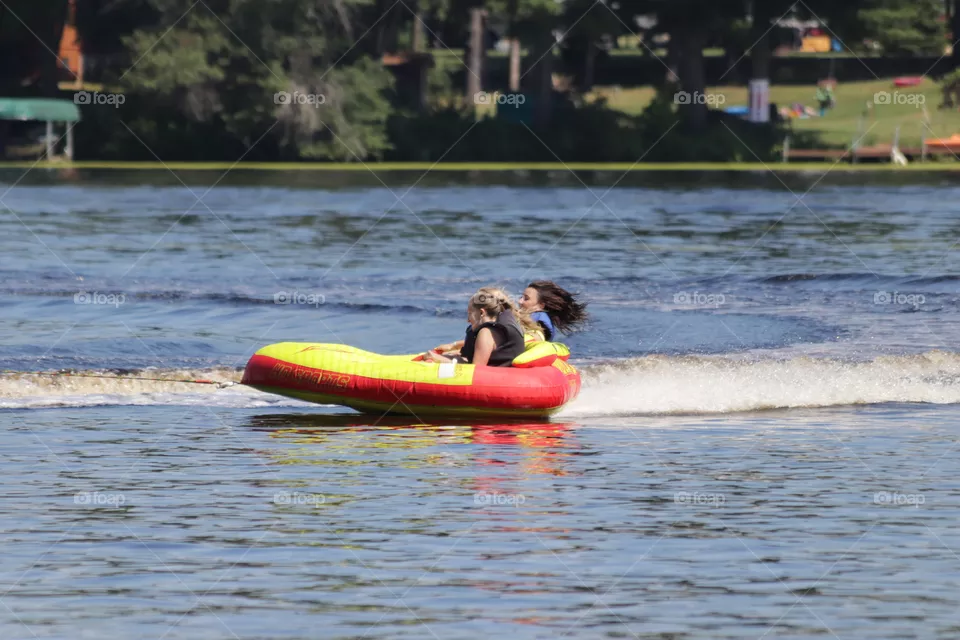 fun on the lake