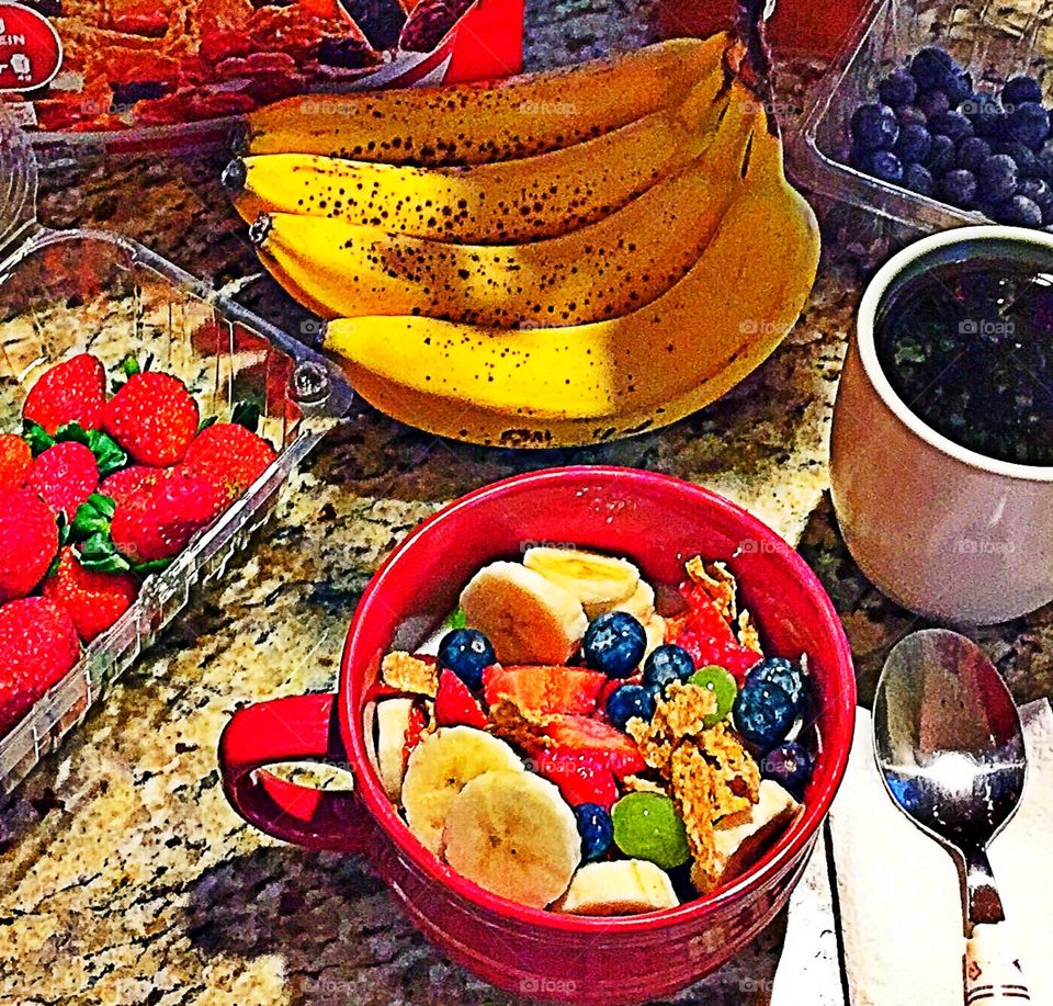 Colorful Breakfast 