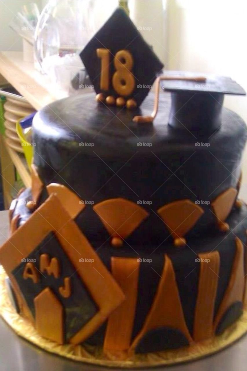 18 bday cake