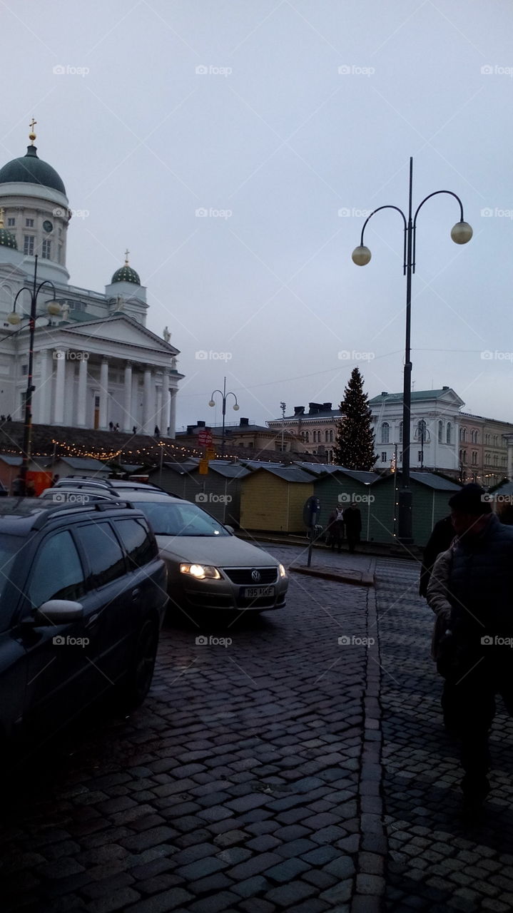 Square of Senate in Helsinki