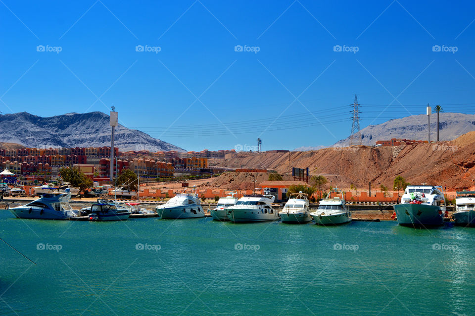 Port of Sokhna in Egypt