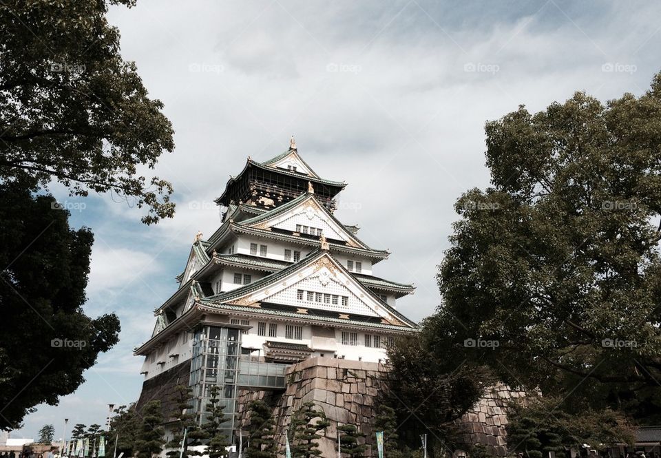 Osaka castle