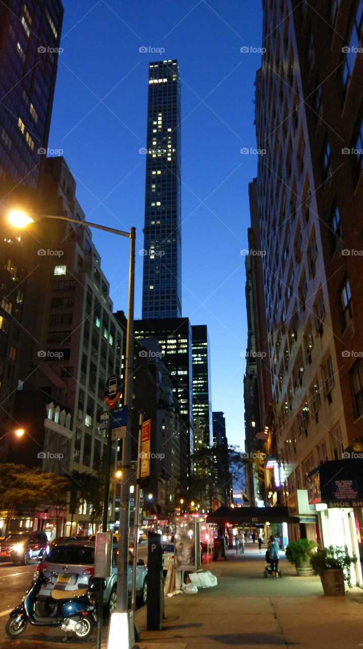 NYC evening