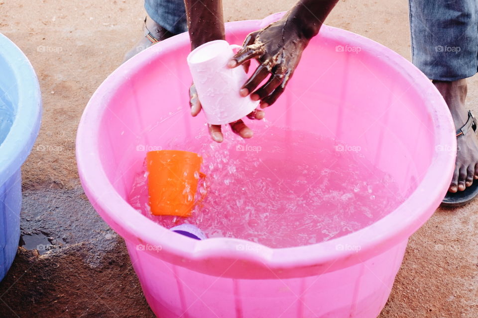 Hygiene, Bucket, Soap, No Person, Bath