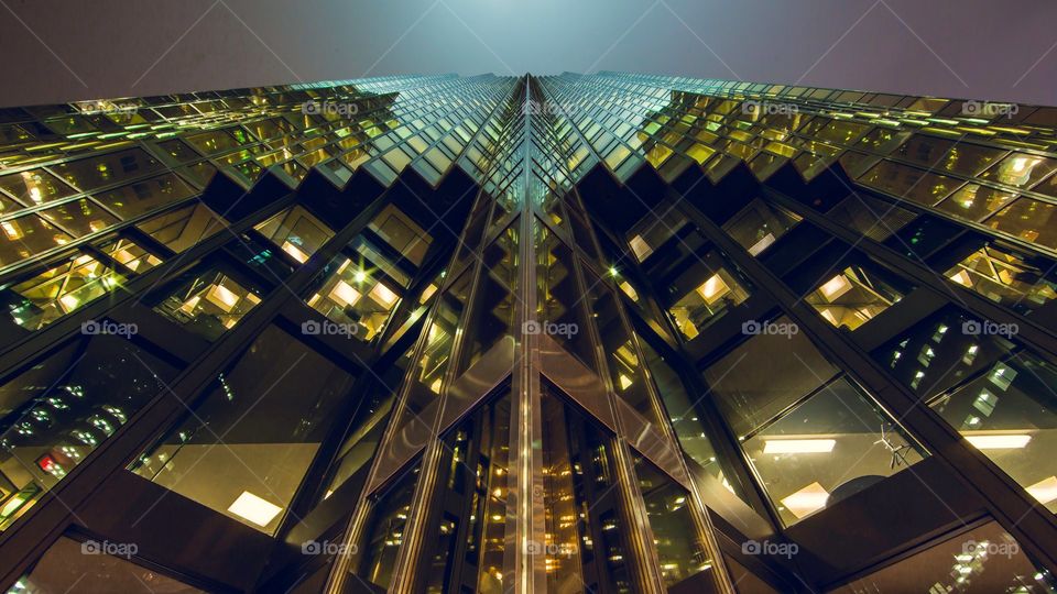 Skyscraper at night search