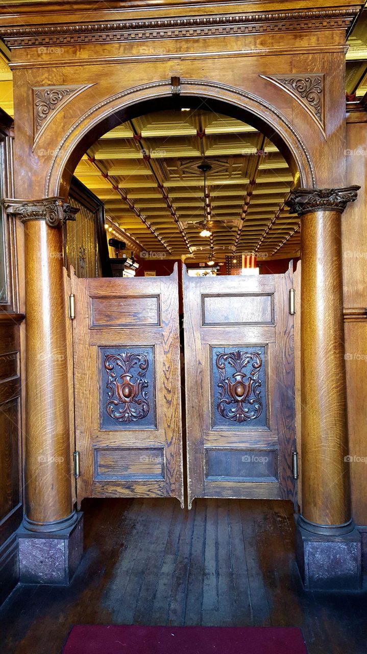 saloon entry
