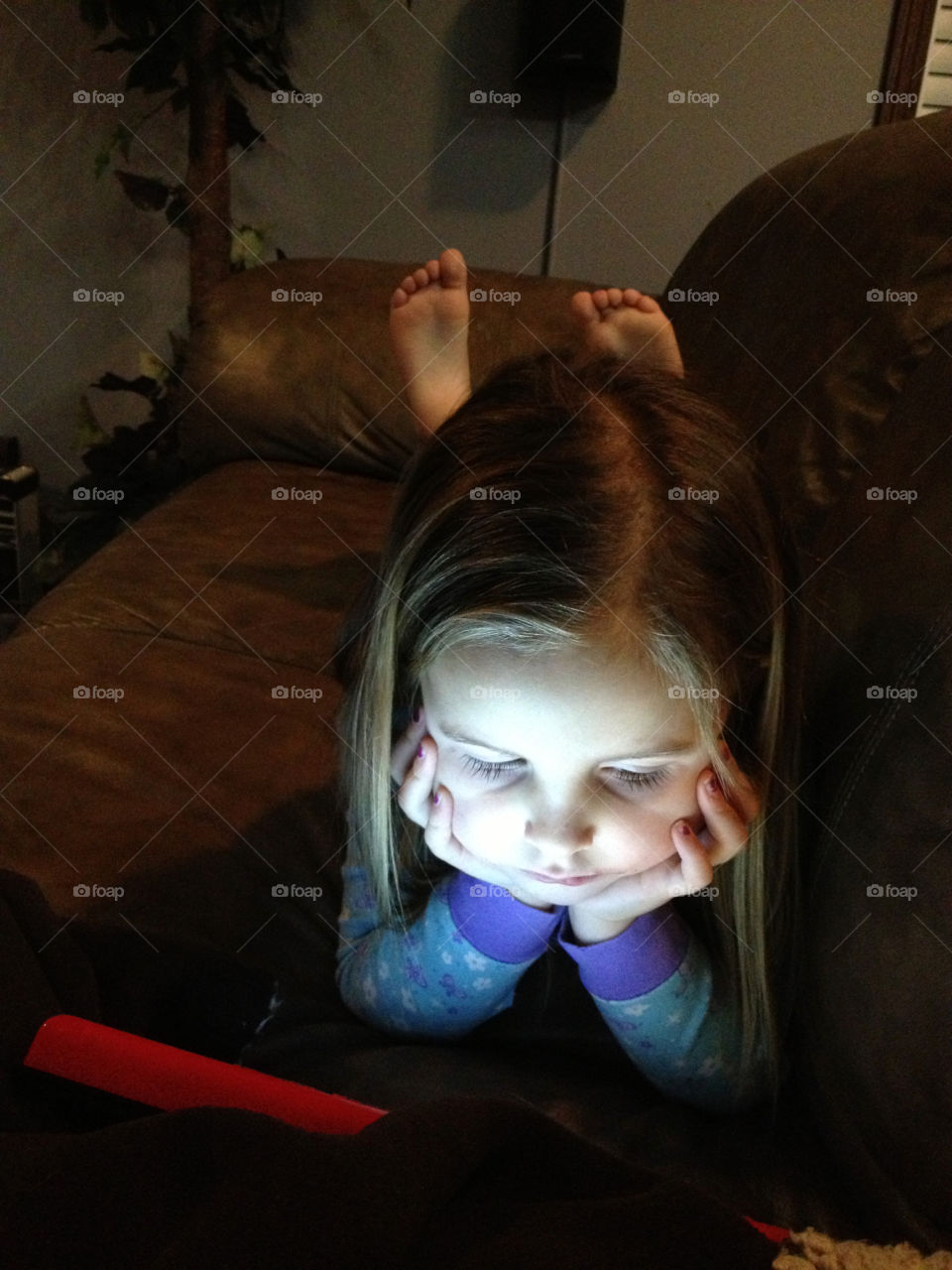 Transfixed by the glow