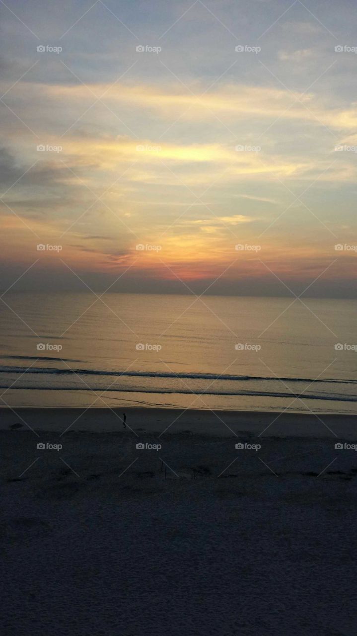 Sunrise at New Smyrna Beach