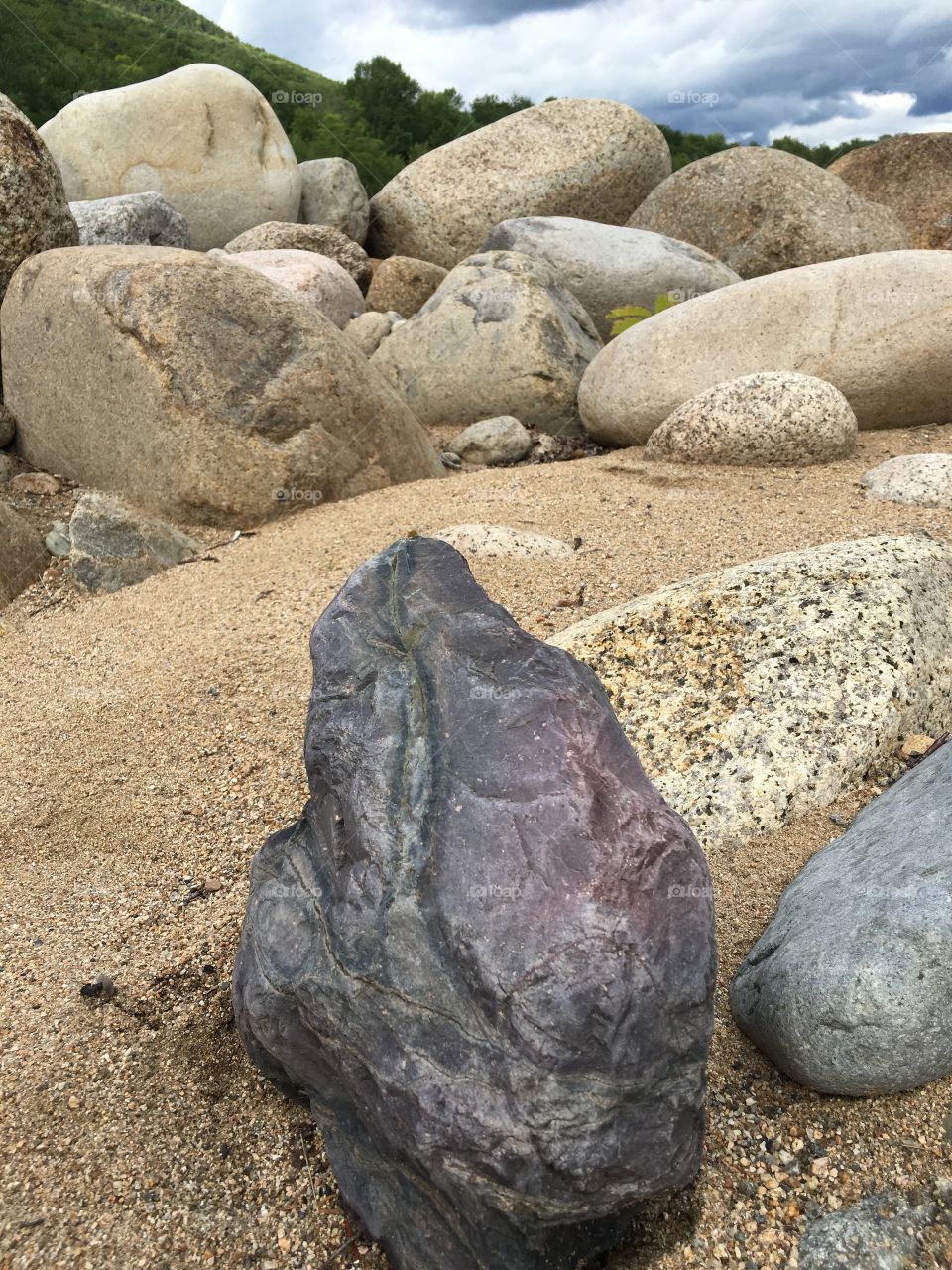 Rock, Stone, Boulder, Nature, Sand