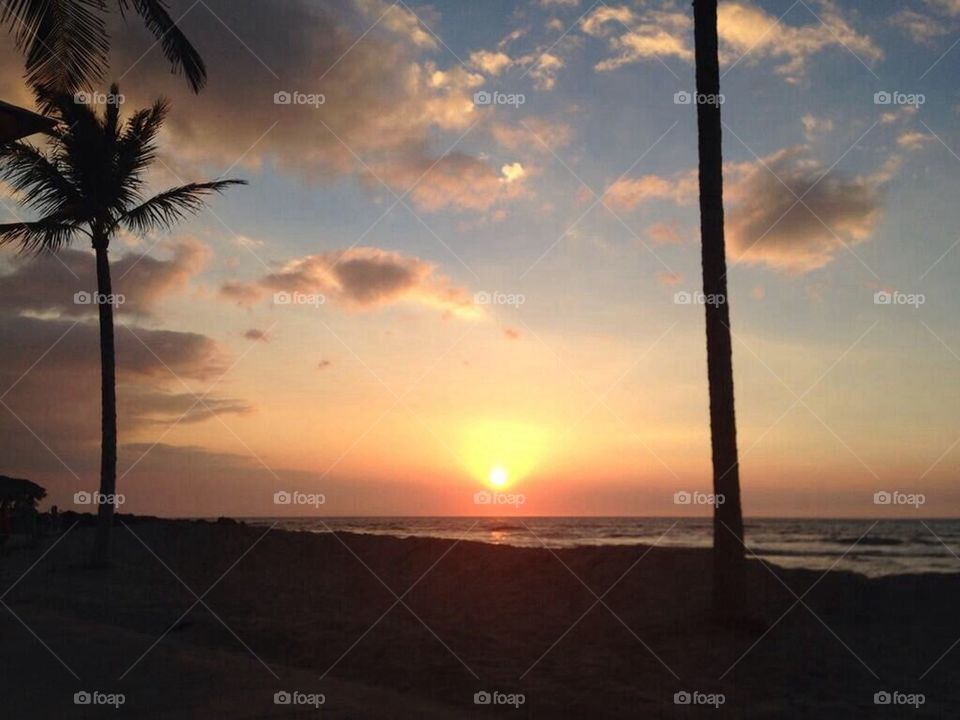 Hawaiian sunset
