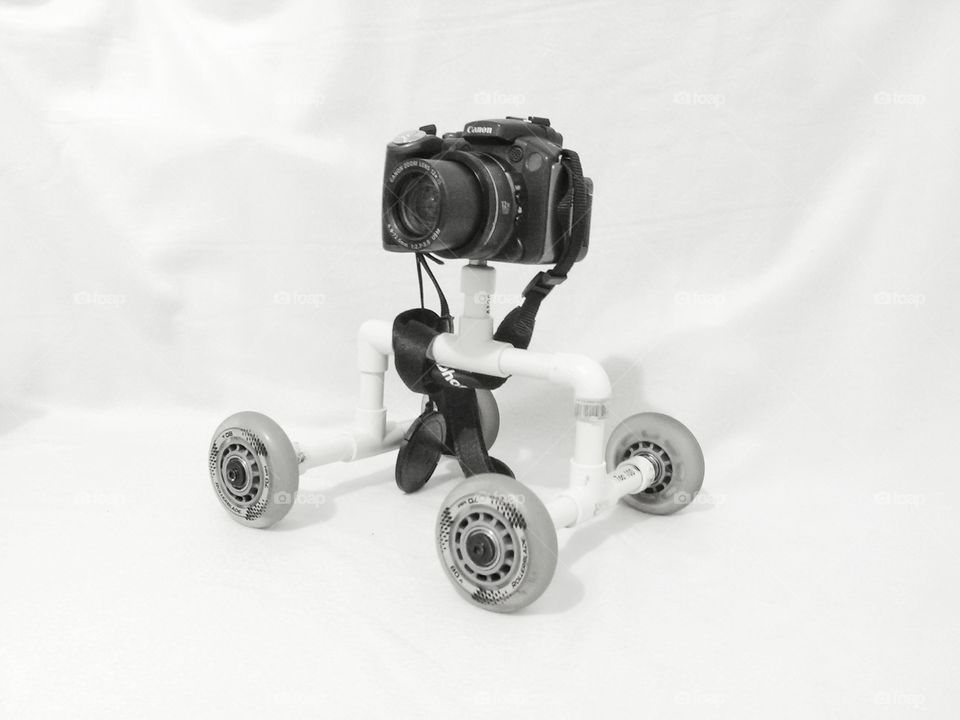 Camera and dolly