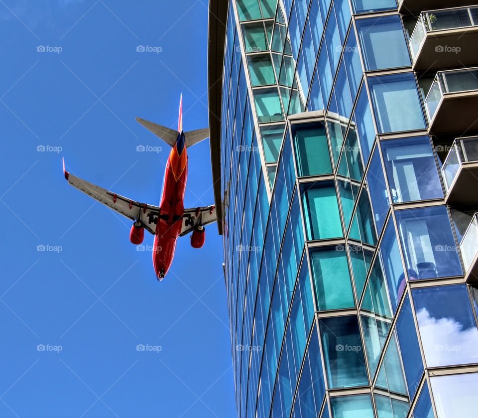 airplane high rise