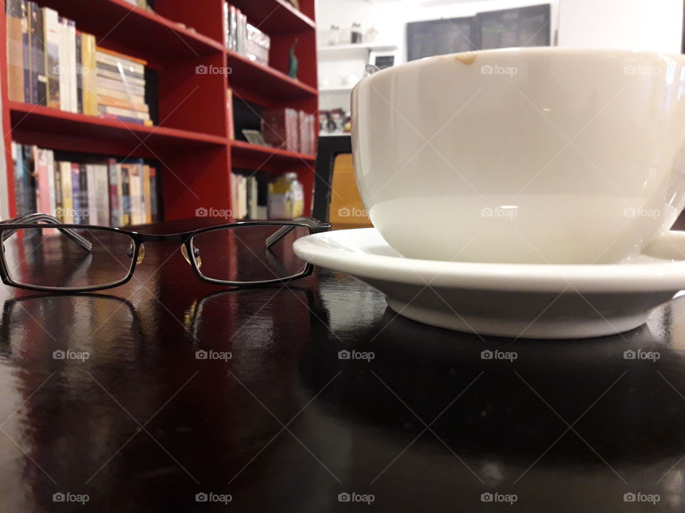 My kind of short break. A time alone in a coffeeshop. Not a mother, not a wife, not a homemaker, not an online teacher. Just myself. Alone and drinking a tasteful cappuccino. ☕