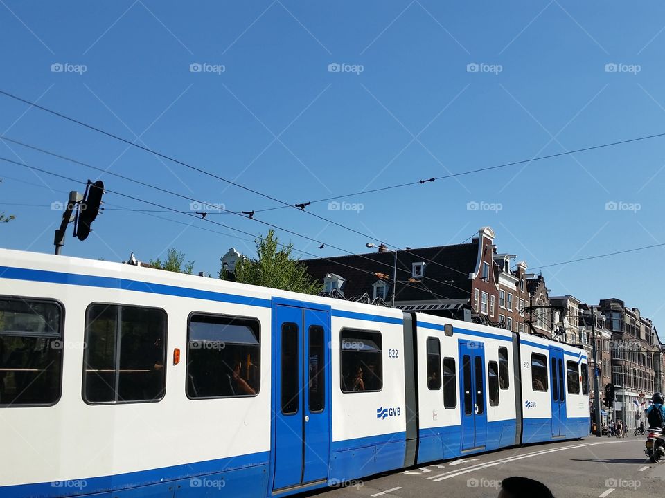 Amsterdam tram