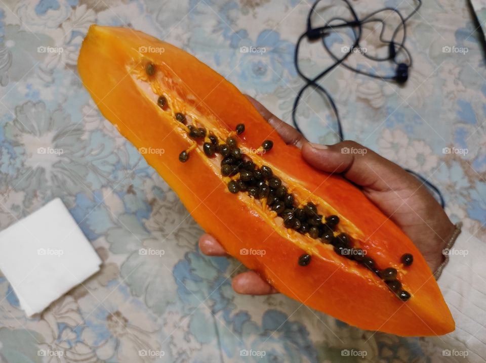 Piece of Papaya
