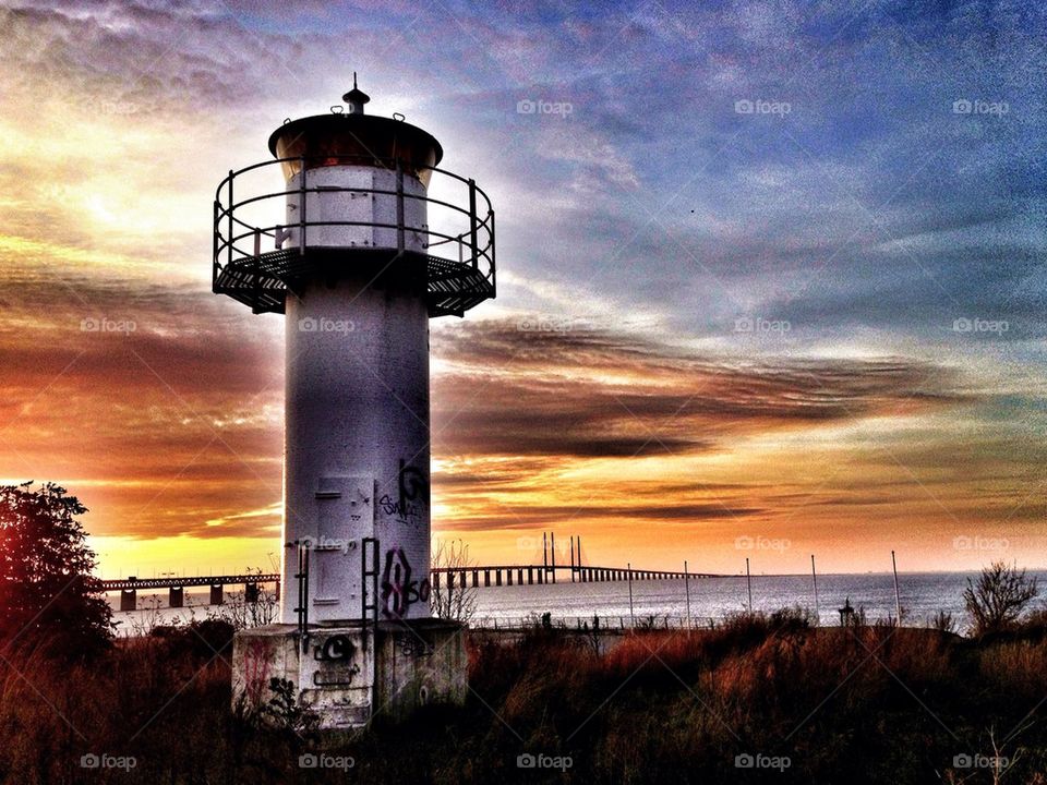 Light House by the bridge