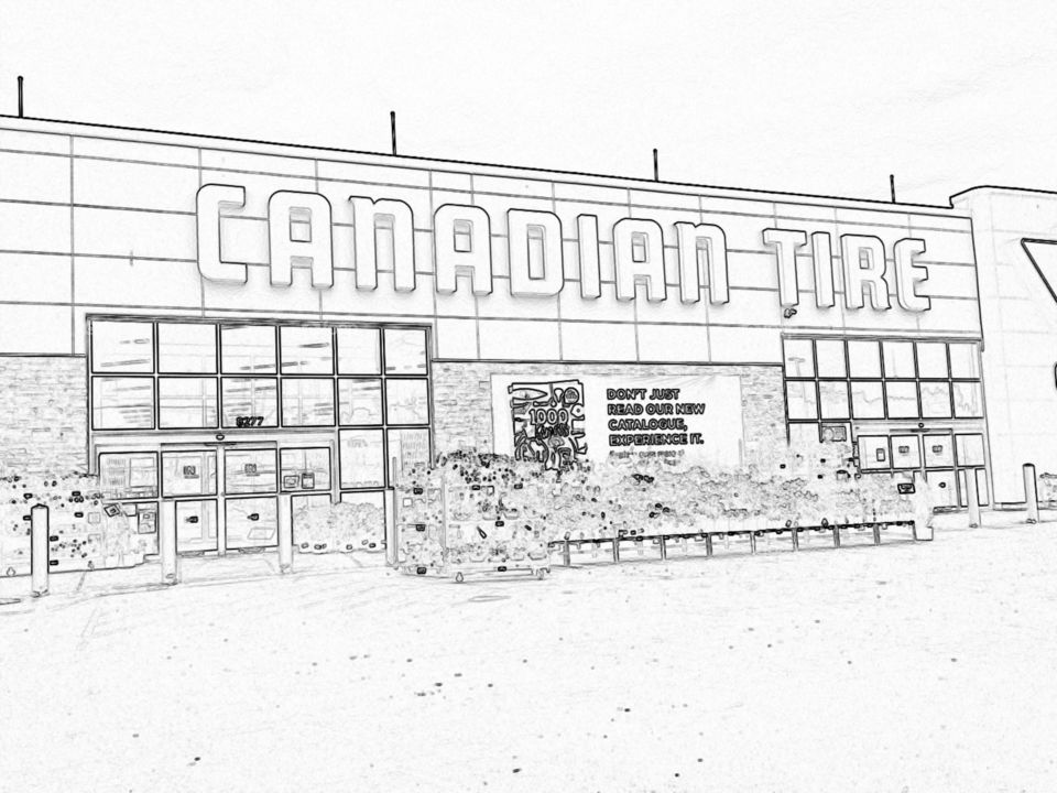 Canada Digital Sketch 