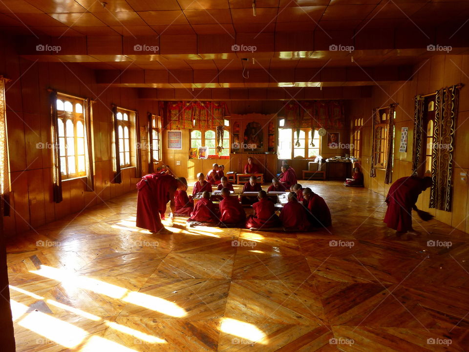 pupils at school in ladakh