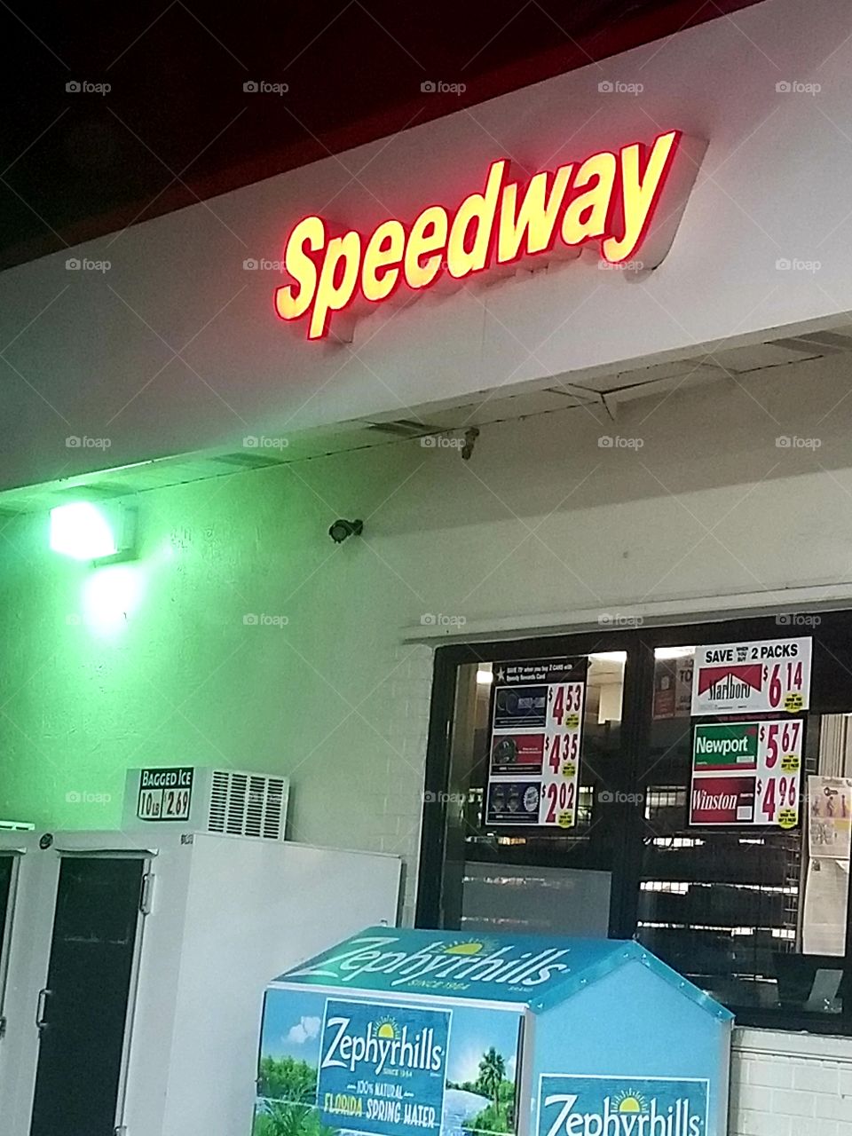 speedway view