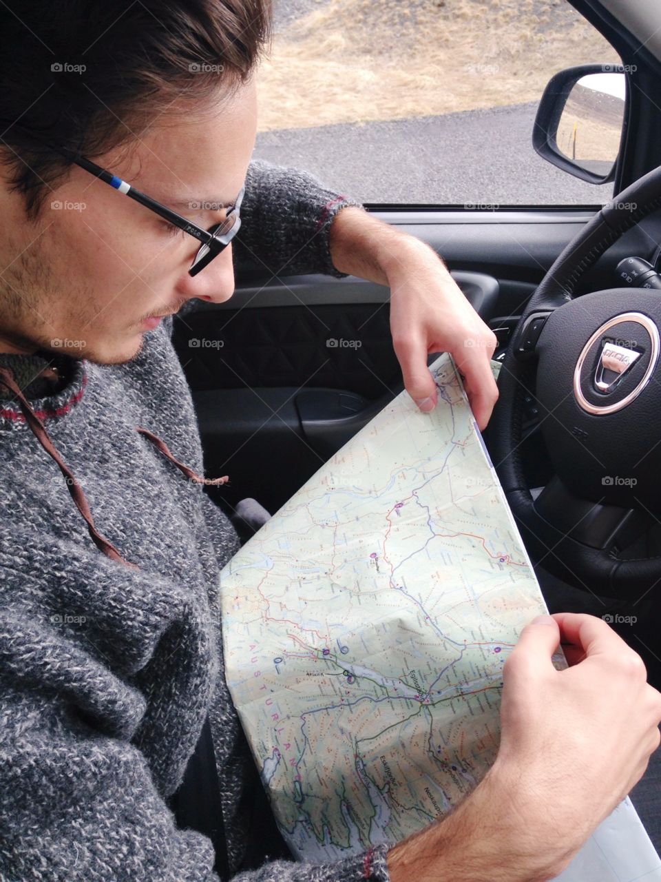 Checking the map