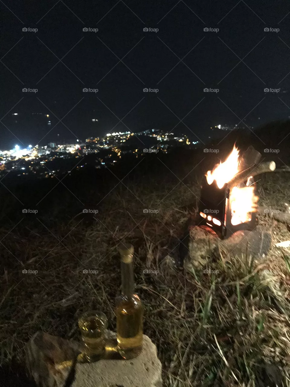 Titanium Camp Fire Stove
