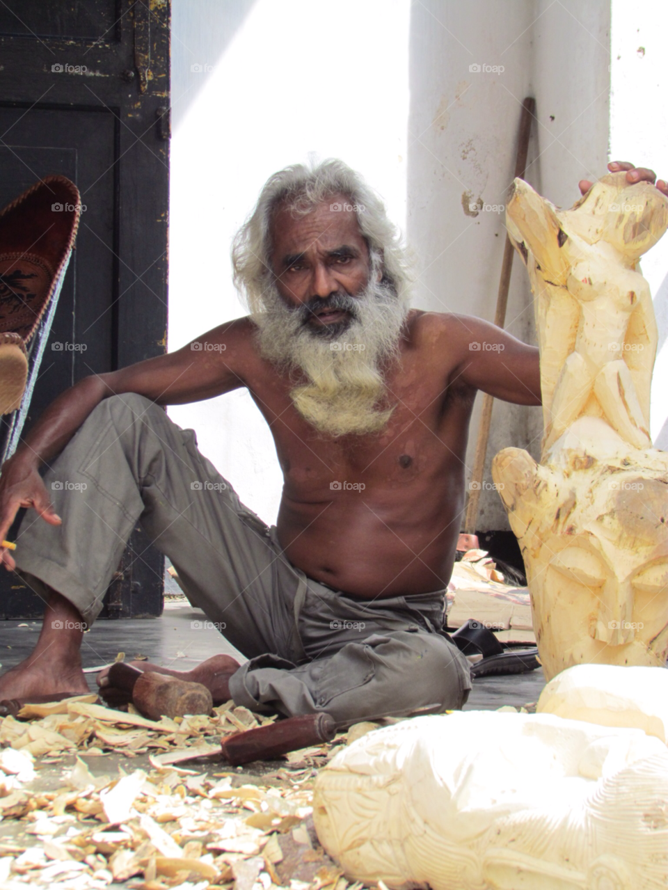 wood man work old by jadeh