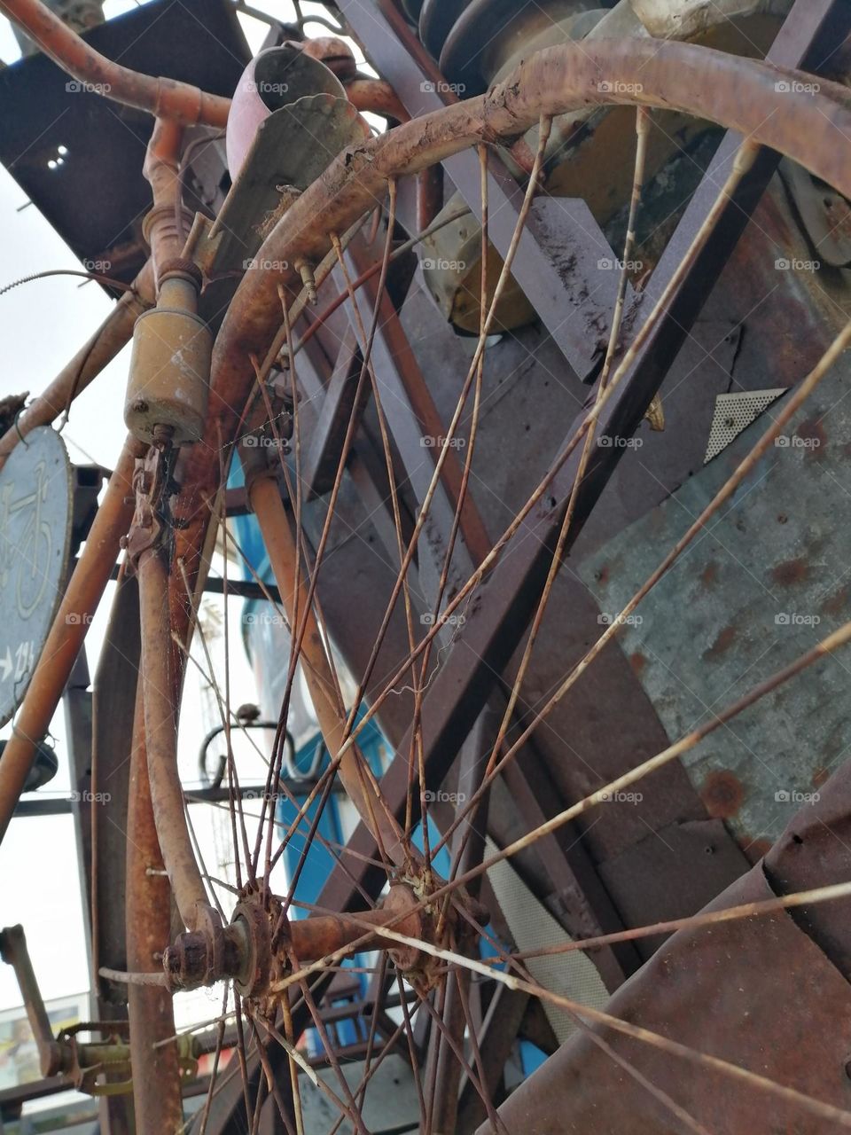 Old rusty bike