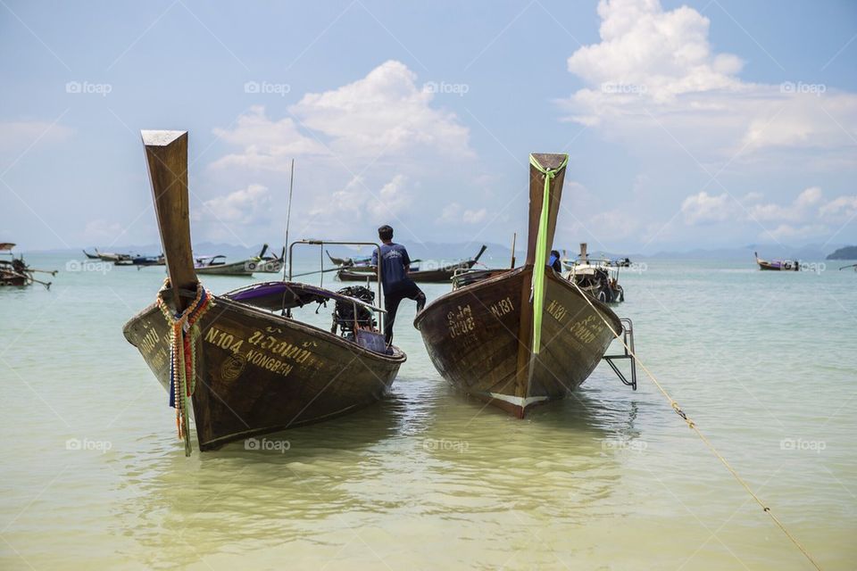 Man and his boats