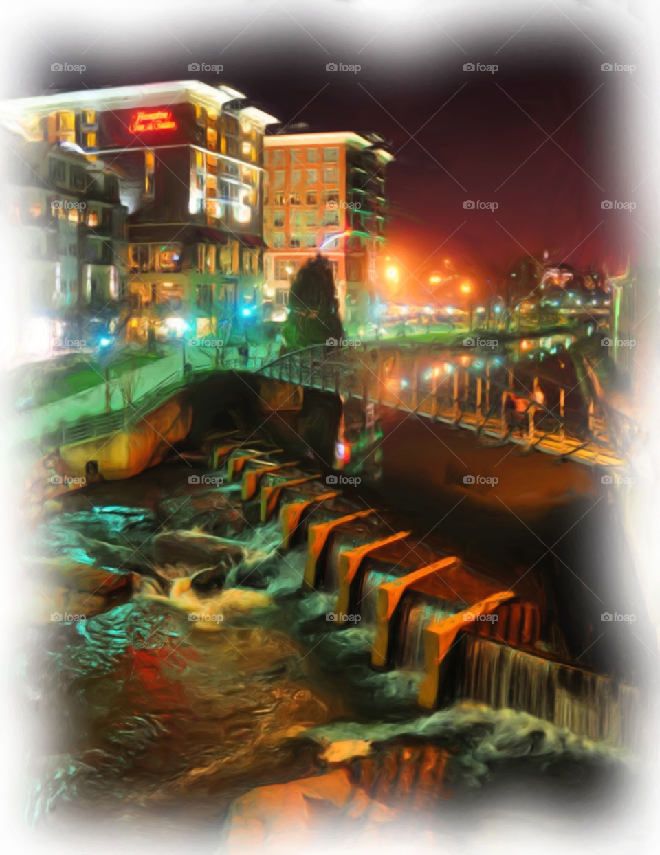 city night river greenville by wme