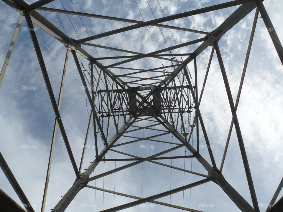 electricity transmission. within overhead power transmission line