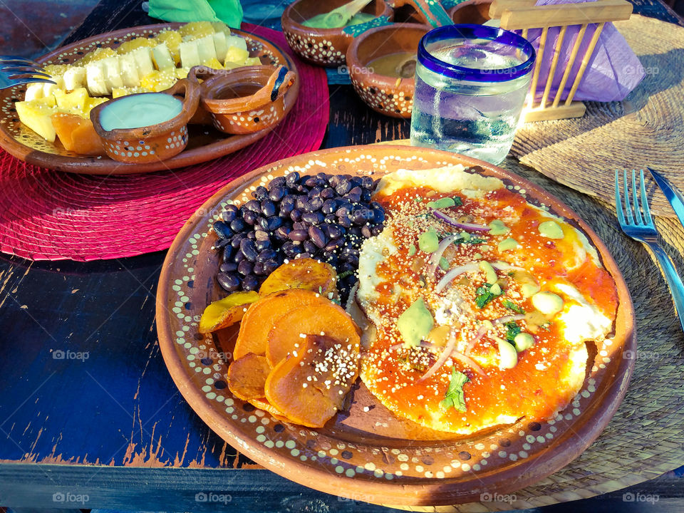 Breakfast on the Mayan Riviera