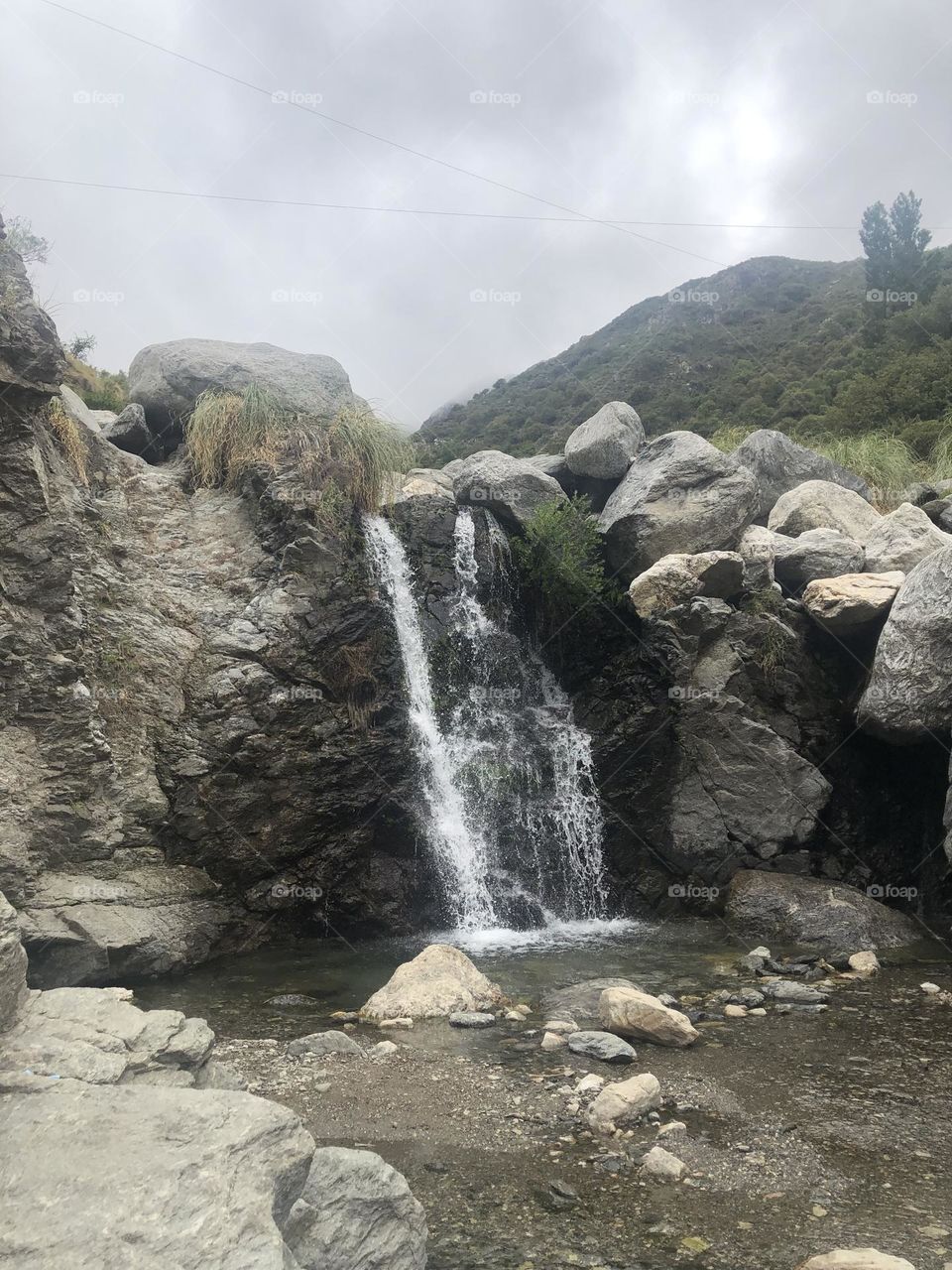 Cascadas Naturaleza Agua Piedras Sierras