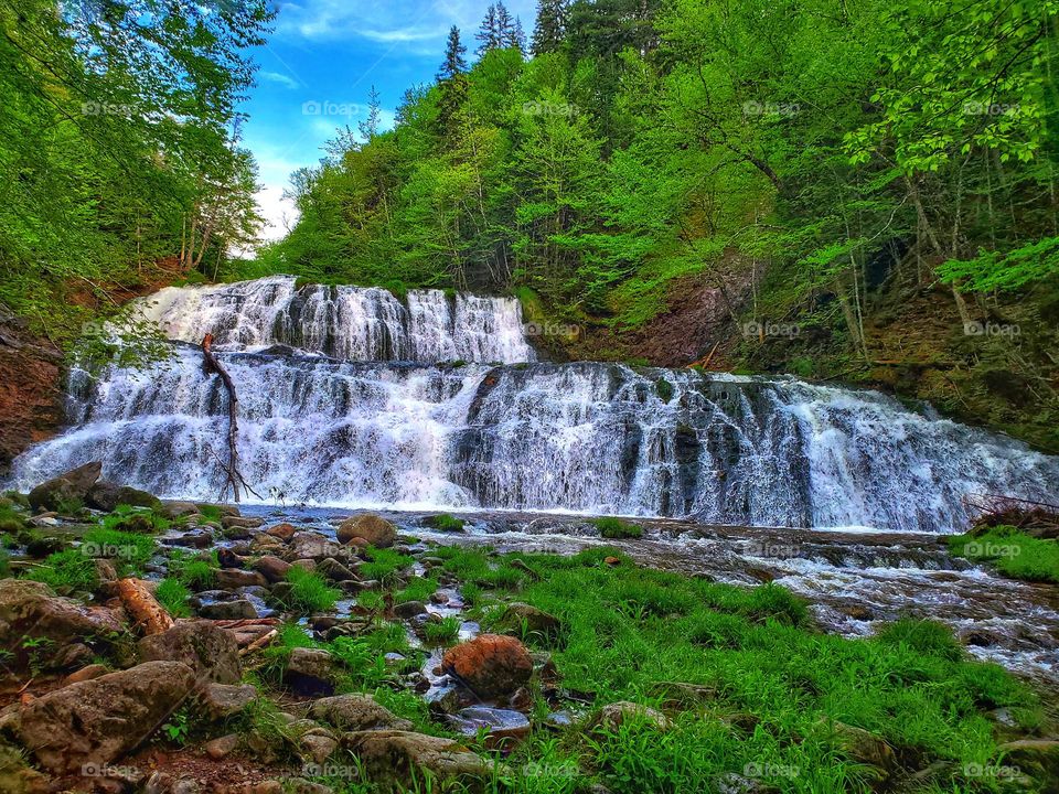 Egypt Falls Cape Breton.