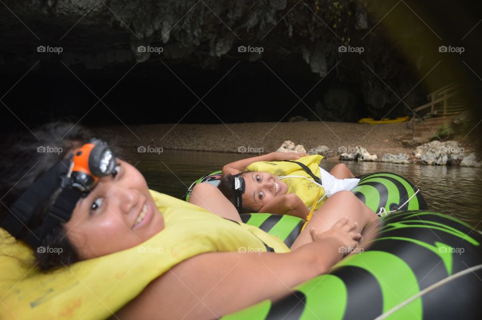 Tubing in Belize
