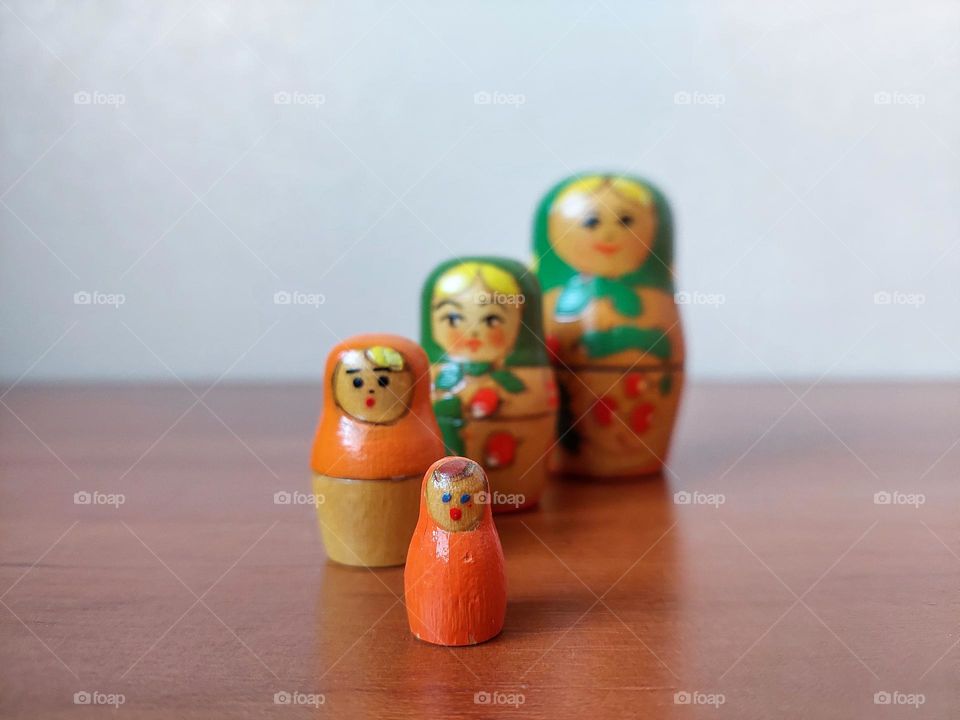 wooden toy matryoshka