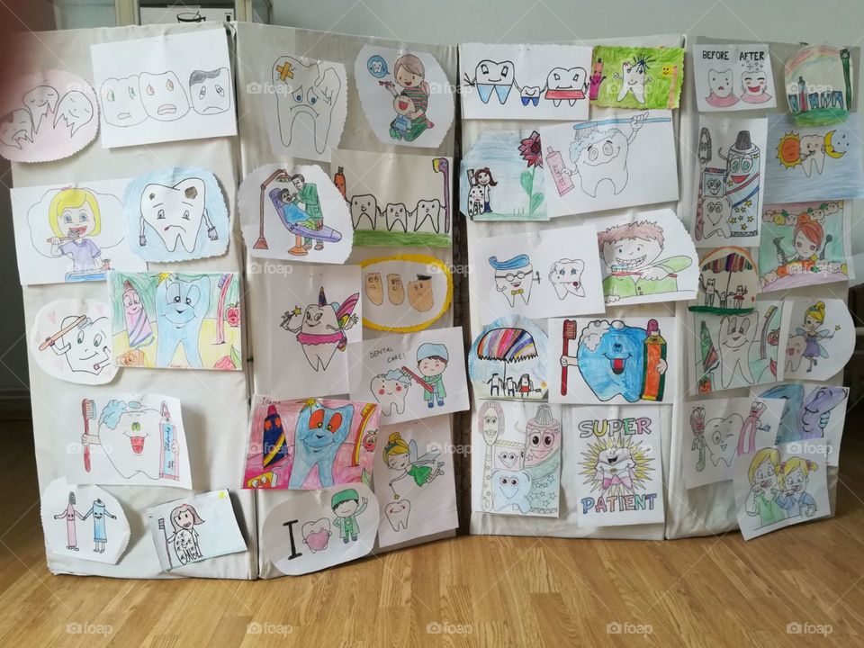 Kindergarten drawings