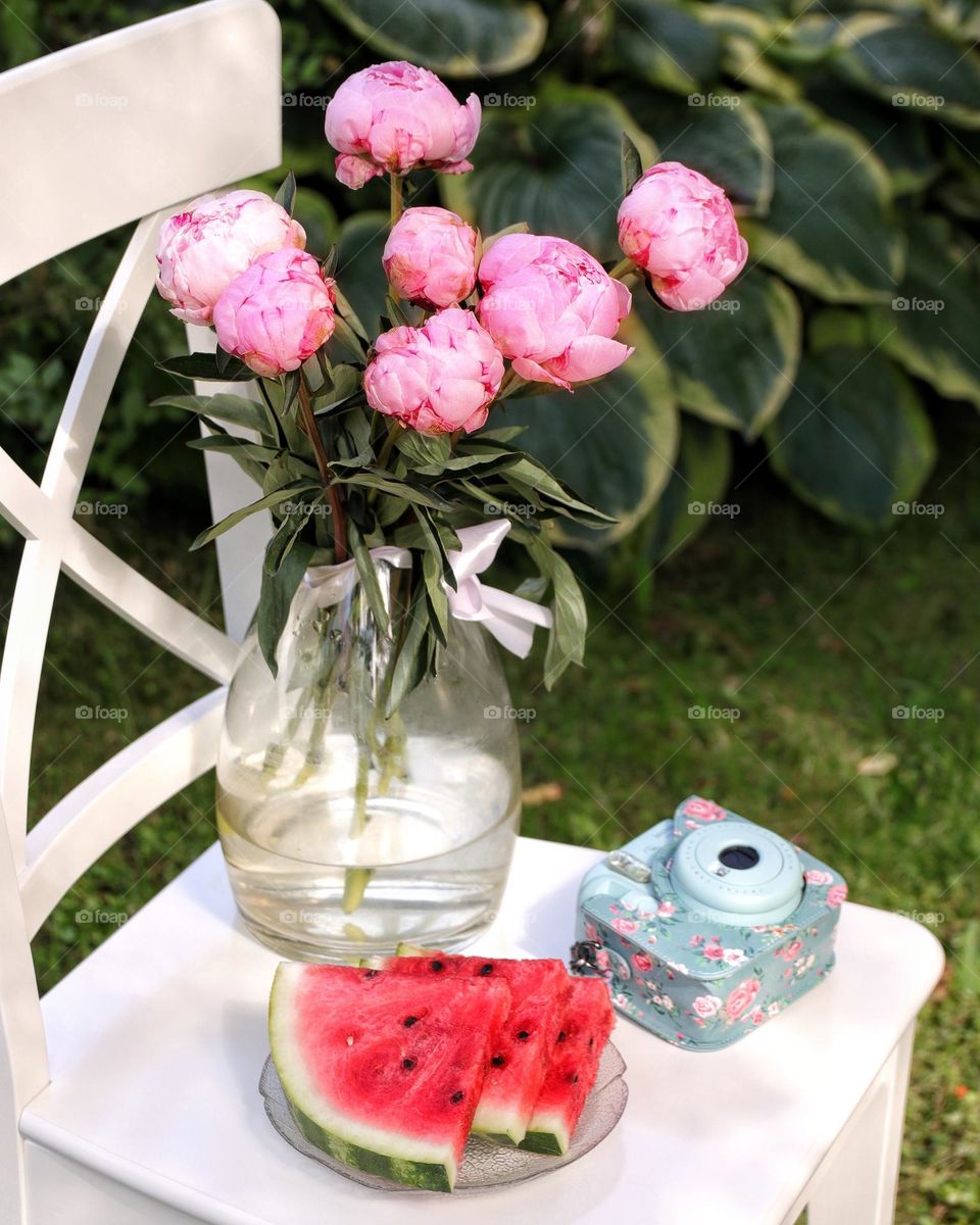 stilllife in garden 