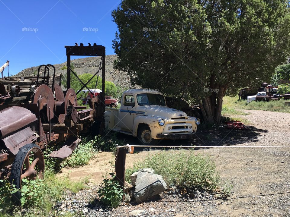 Old truck in Jerome, AZ