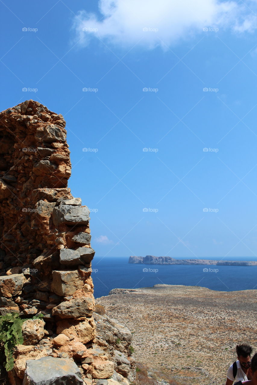 Greek island trekking