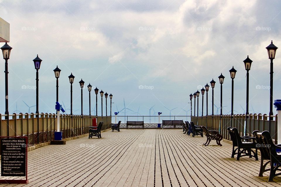The pier (Skegness) UK