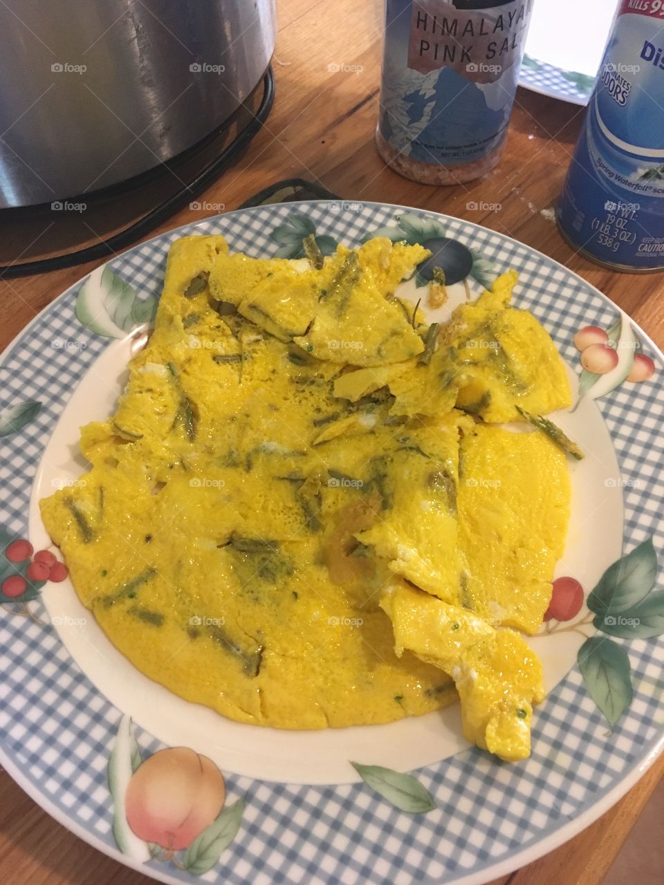 Greenbrier shoots omelette 