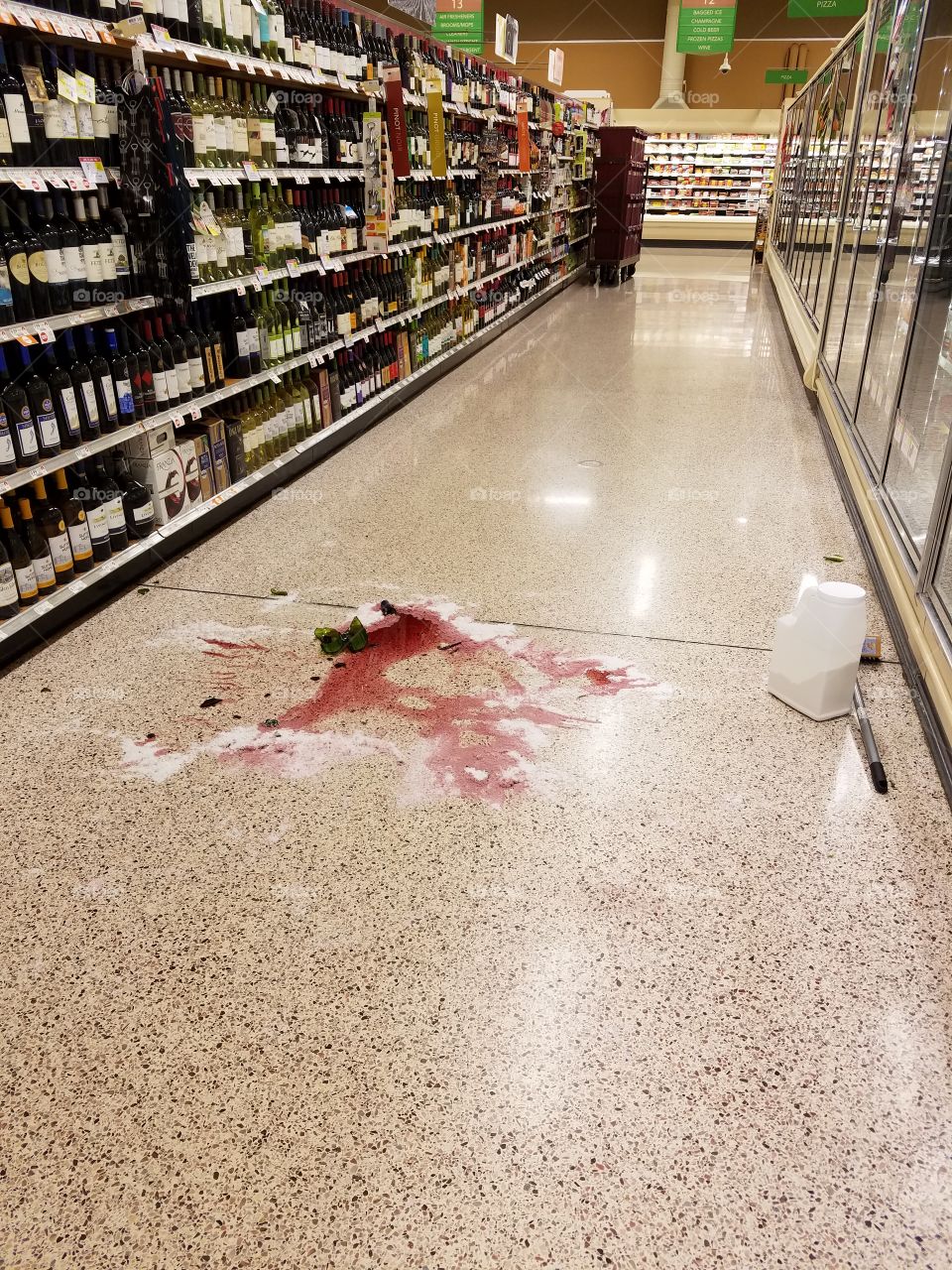 Don't cry over spilled... Wine?