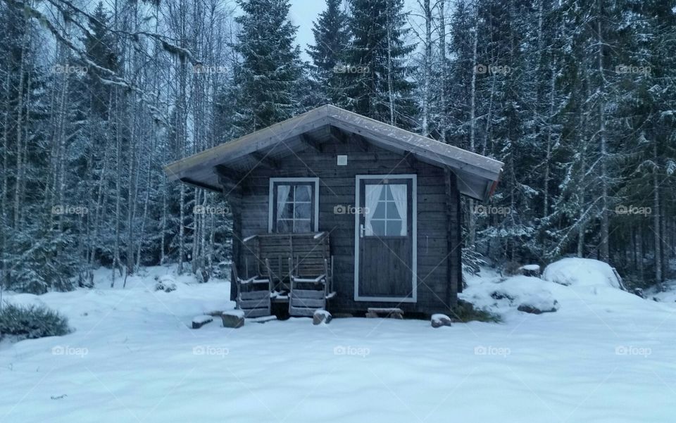 small cabin
