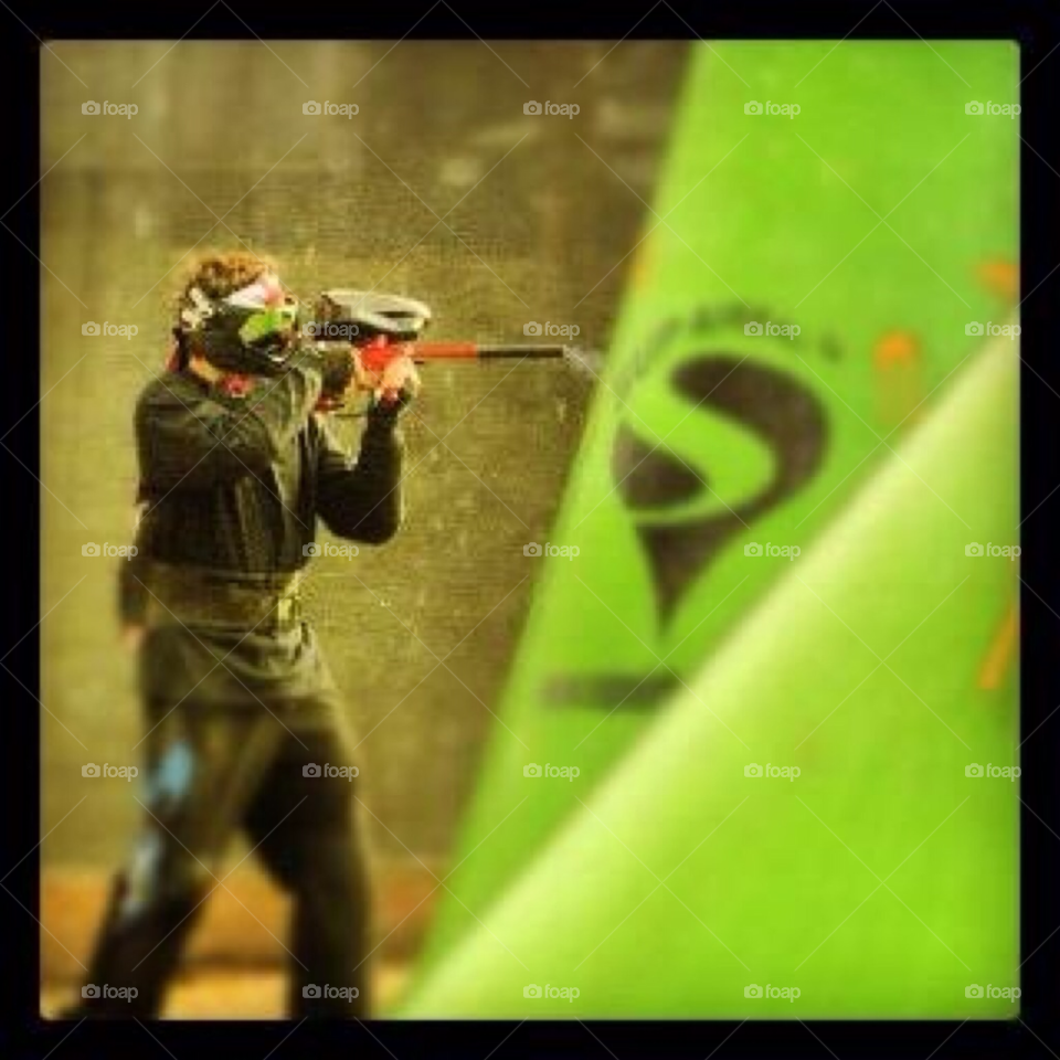 player mask paintball field by SassyChic23