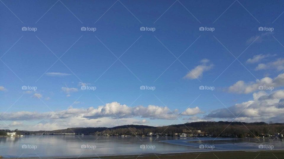 Water, No Person, Sky, Lake, Outdoors