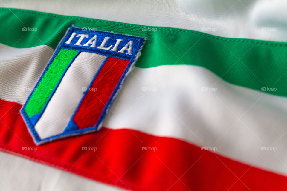 tricolor, the symbol of italian people